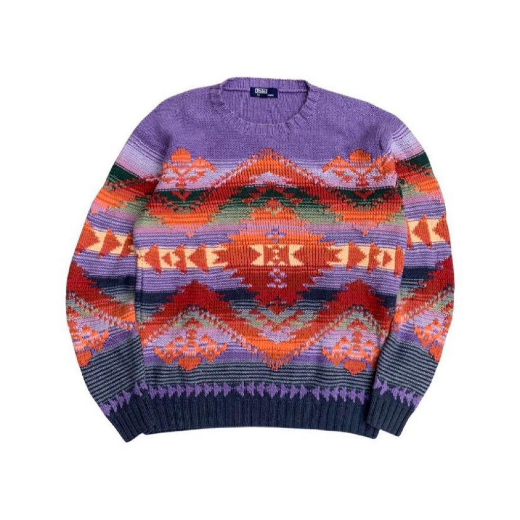 Polo Ralph Lauren Vintage 1990 Navajo Pattern