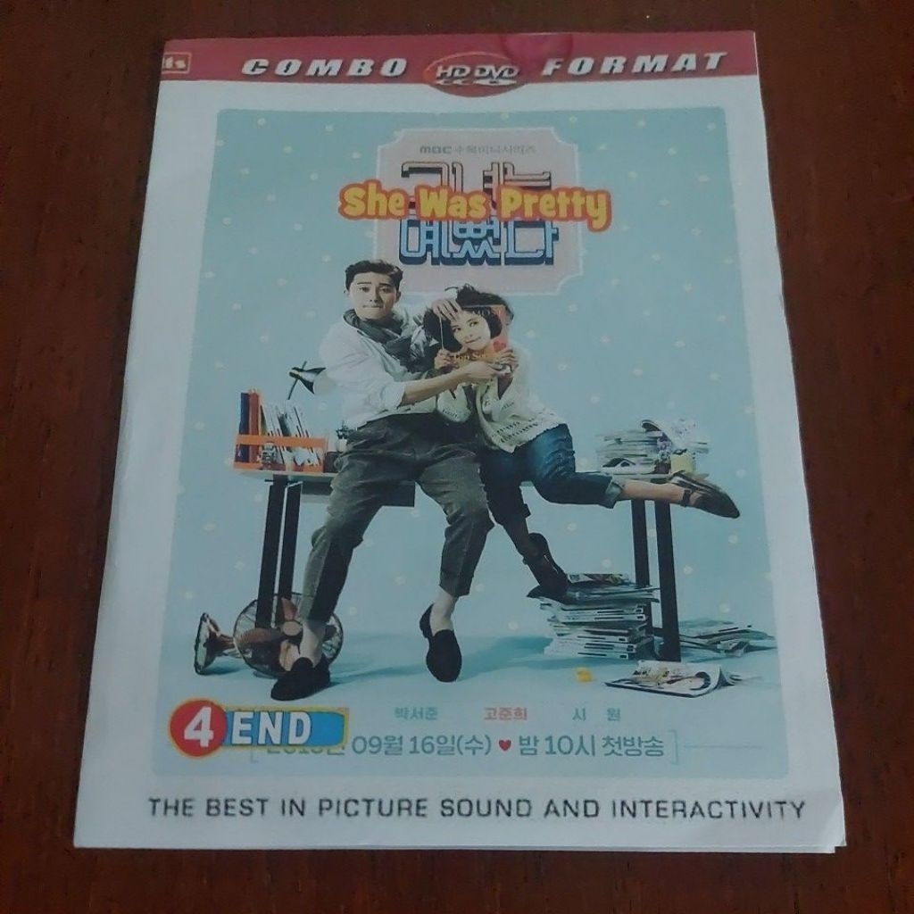DVD DRAMA KOREA " SHE WAS PRETTY " 4DISC END