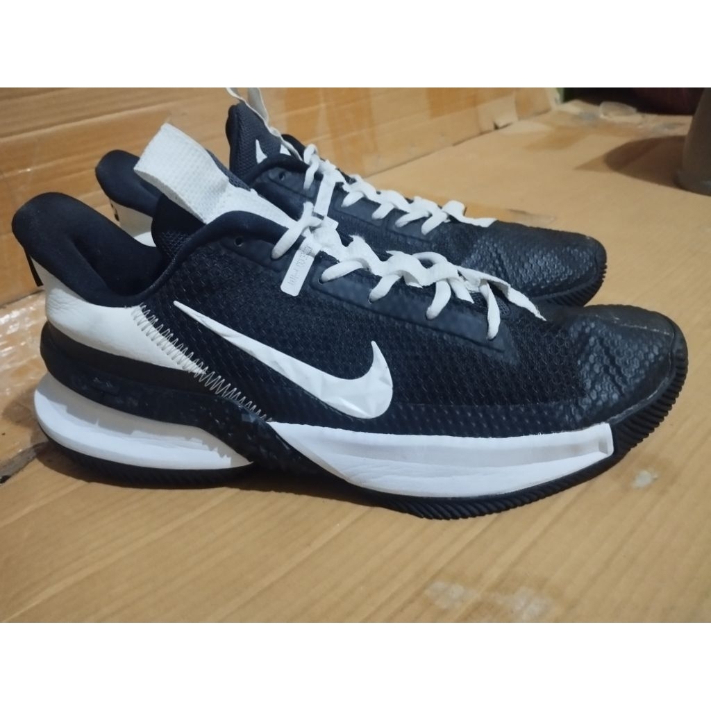 sepatu nike lebron ambassador hitam putih