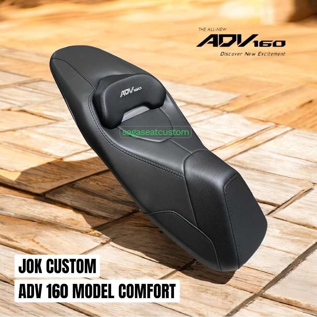 Jok ADV 160 model comfort custom latex kulit MBtech