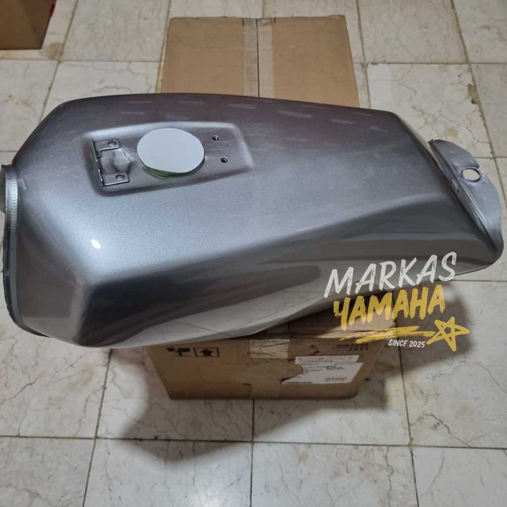 Tangki Bensin Rx King Warna Silver Ori 29N-F4110-00-P3 Tengki Bensin Rxking Silver Original Yamaha