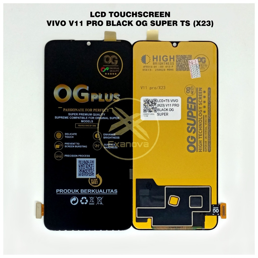 LCD TOUCHSCREEN VIVO V11 PRO TS NOT FINGERPRINT X23 X21S IQOO V1809A
