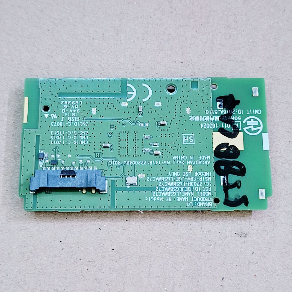 MODUL WIFI TV LG OLED55B8CNA - PCB WI-FI TV LG OLED55B8CNA - SENSOR IR TV LG OLED55B8CNA - TOMBOL JU