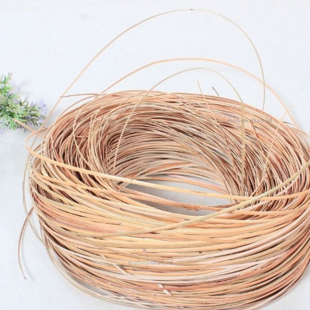 TALI ROTAN ASLI / TALI LESIO TIPIS / BAHAN ANYAMAN ROTAN / TALI KULIT ROTAN / HARGA PERHE...