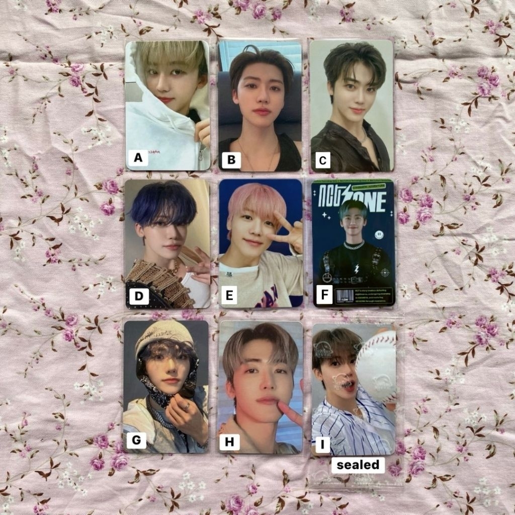 Official photocard jaemin interasia dreamscape, pob istj nct dream jaemin lucky draw dreamscape star
