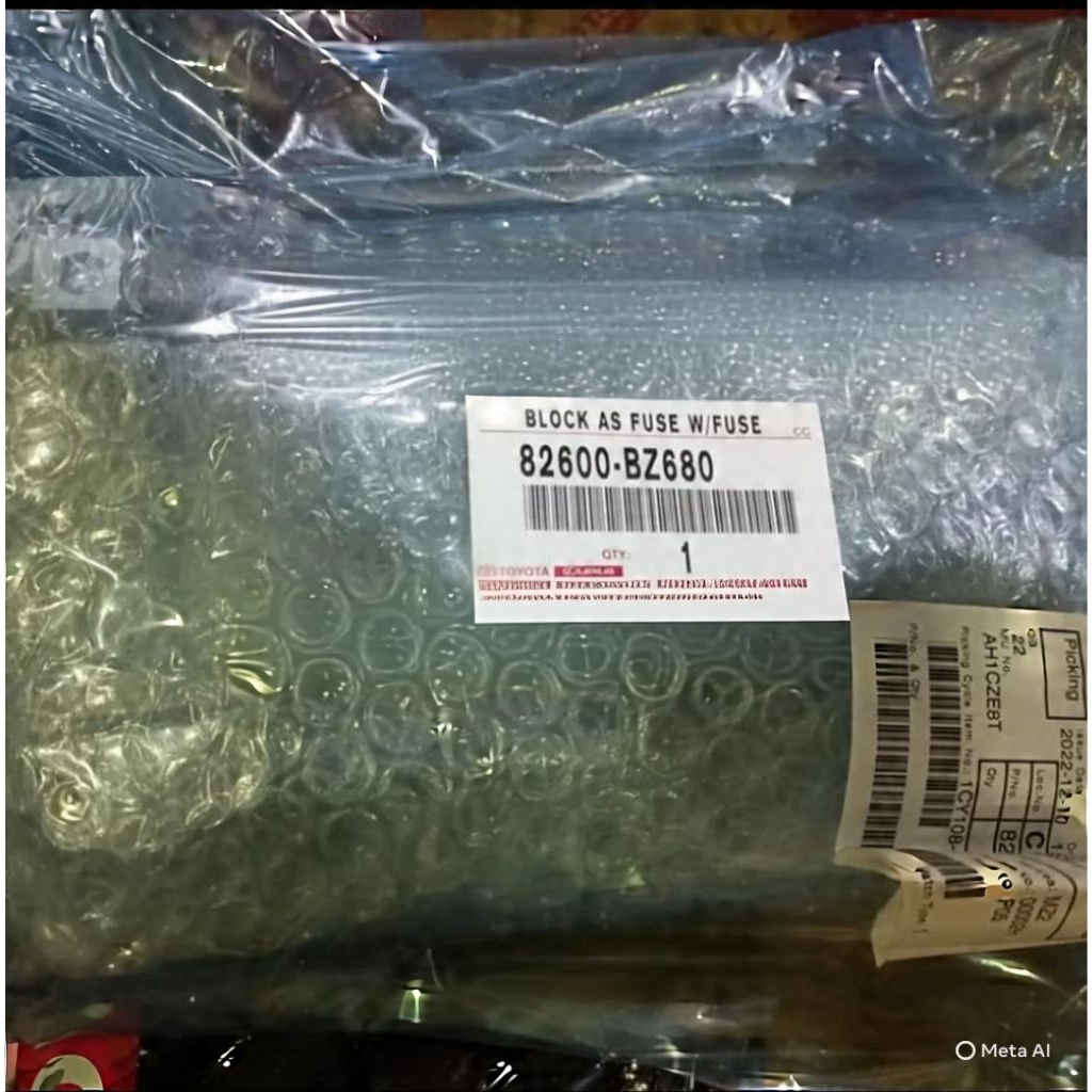 box sekring BCM fuse assy block Toyota grand new Avanza 82600-BZ680 original