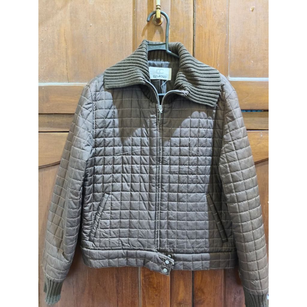 preloved jaket gunung / jaket hangat / jaket gelembung