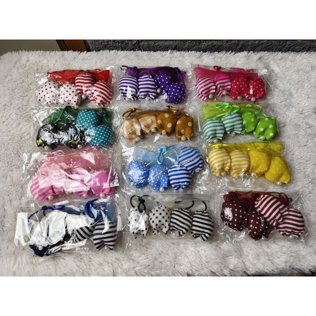 Gantungan pom pom/ macrame bunga tulip/gantungan tas anyaman/macrame bag pom pom