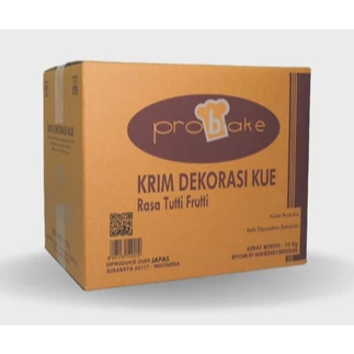 PROBAKE BUTTER CREAM FRUITY 10 KG (CRT)