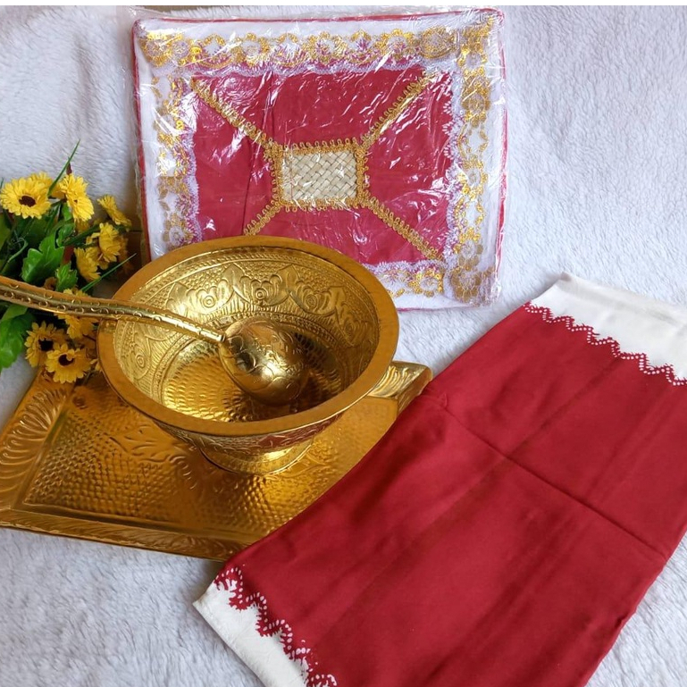 Set bokor panggih + kacar kucur + sindur