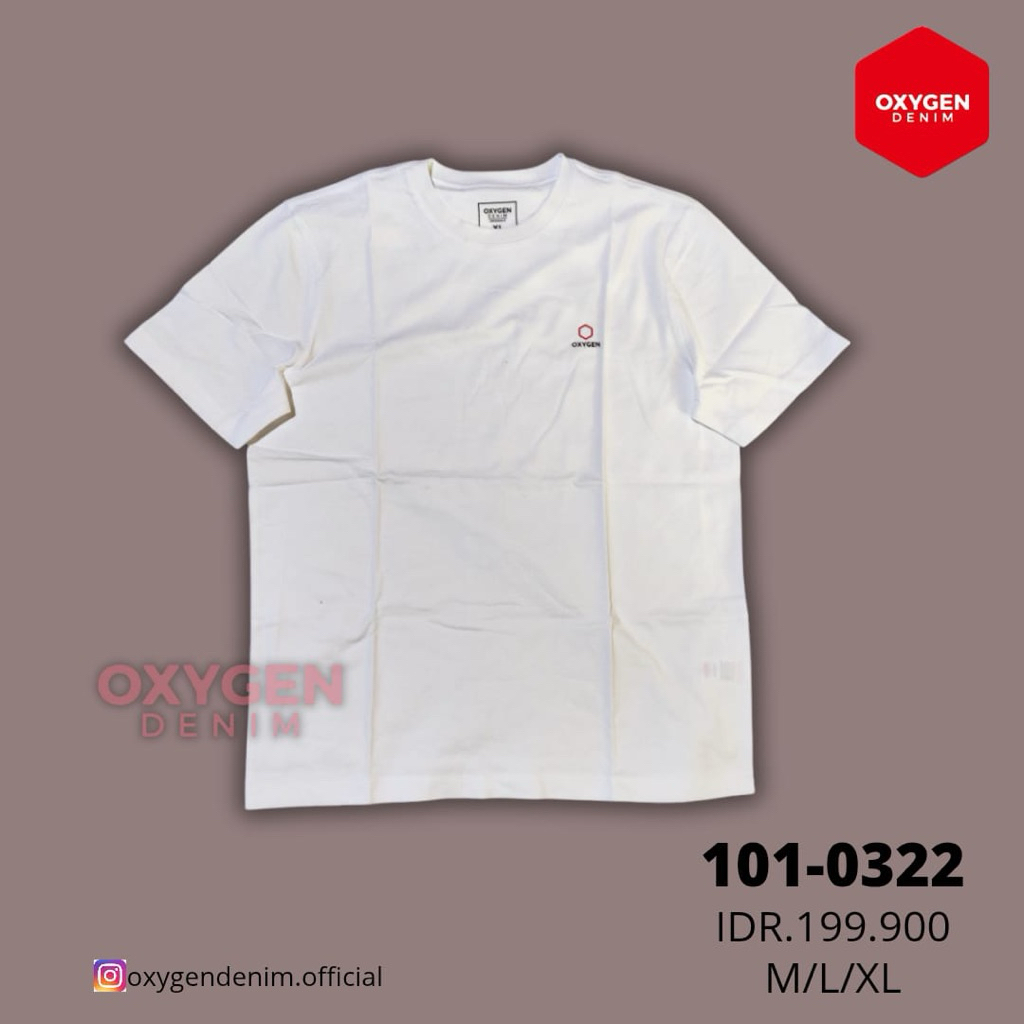 KAOS OBLONG OXYGEN DENIM ORIGINAL / PAKAIAN PRIA DEWASA