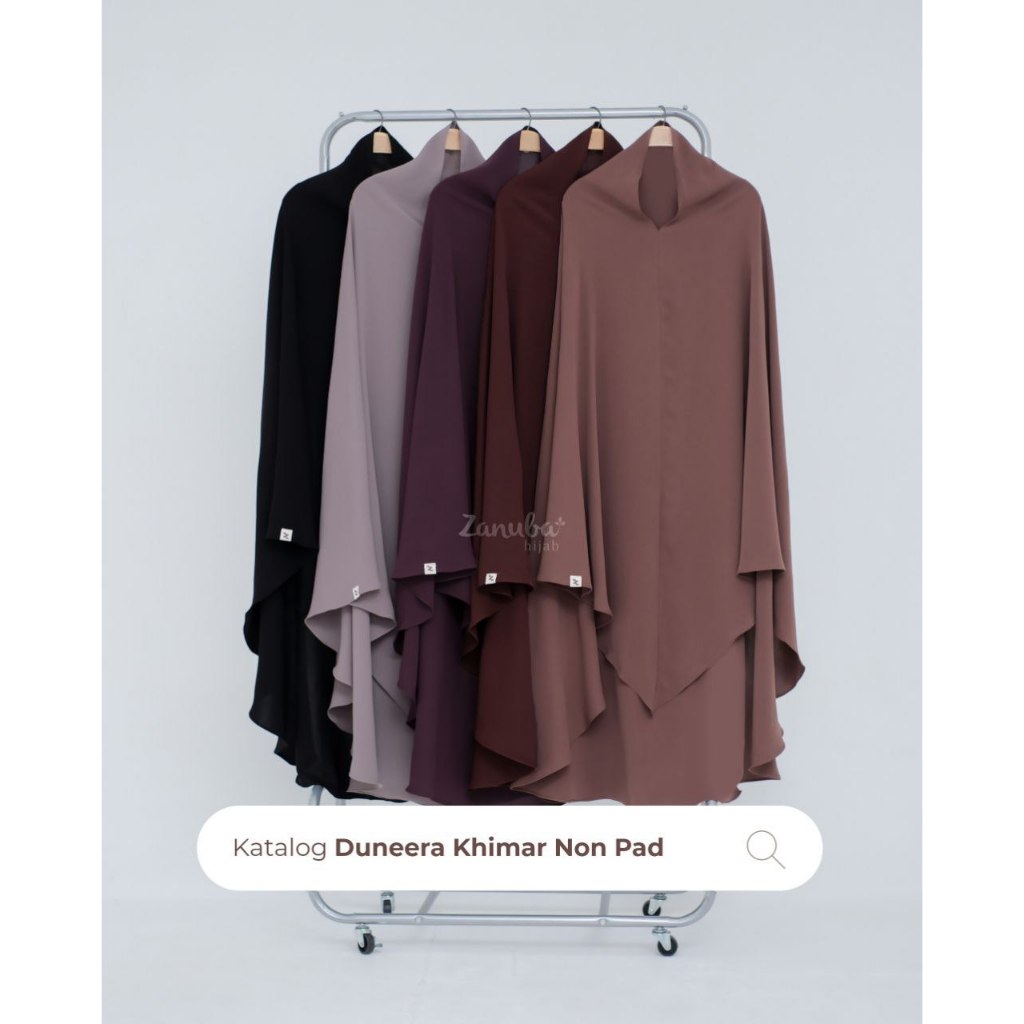 (KHIMAR SAJA) Duneera by Zanuba Jilbabsyarie Khimar Hijab Jilbab Kerudung Syari Only
