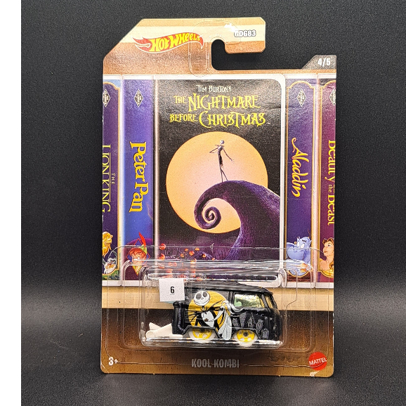 2022 Hot Wheels - Volkswagen - Kool Kombi - Nightmare Before Christmas #6 – KONDISI JELEK - Baca Des