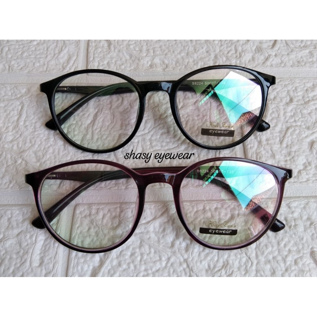 Frame Kacamata Pria Wanita bulat