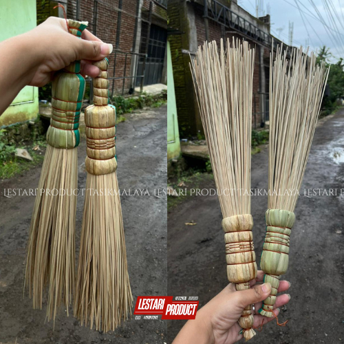 ( 2 PCS ) SAPU LIDI PENDEK | SAPU LIDI KUALI NASI GORENG | SAPU LIDI KECIL | SAPU KUALI | SAPU WAJAN