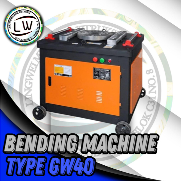 MESIN BENDING GW40 / PEMBENGKOK BESI GW40 / BAR BENDER PENEKUK GW40