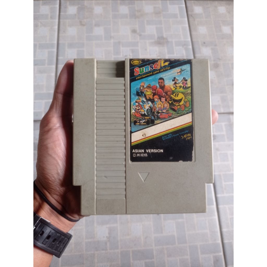 kaset nintendo nes sunsoft original japan