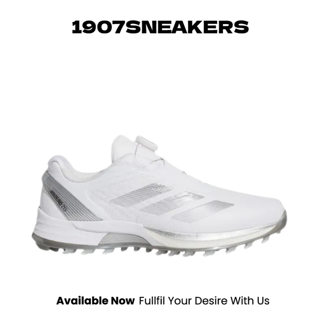 Sepatu Golf Pria Adidas Adizero Zg Lo Boa - Ftwr White/Iron Met/Silver Met ADFJS1766