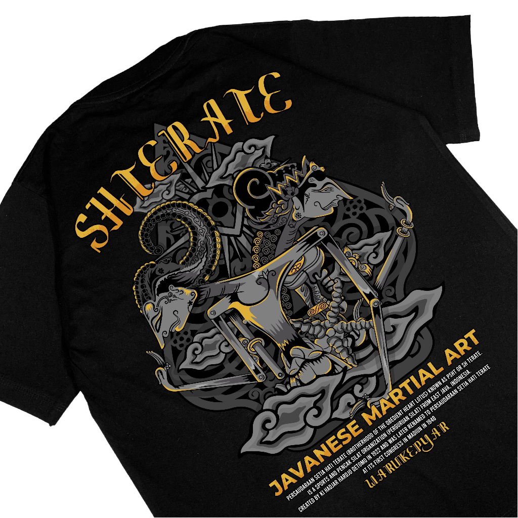 Kaos Wayang Psht Jawa Srikandi Lawasan Aesthetic Bahan Katun Premium Distro Waru Kepyar