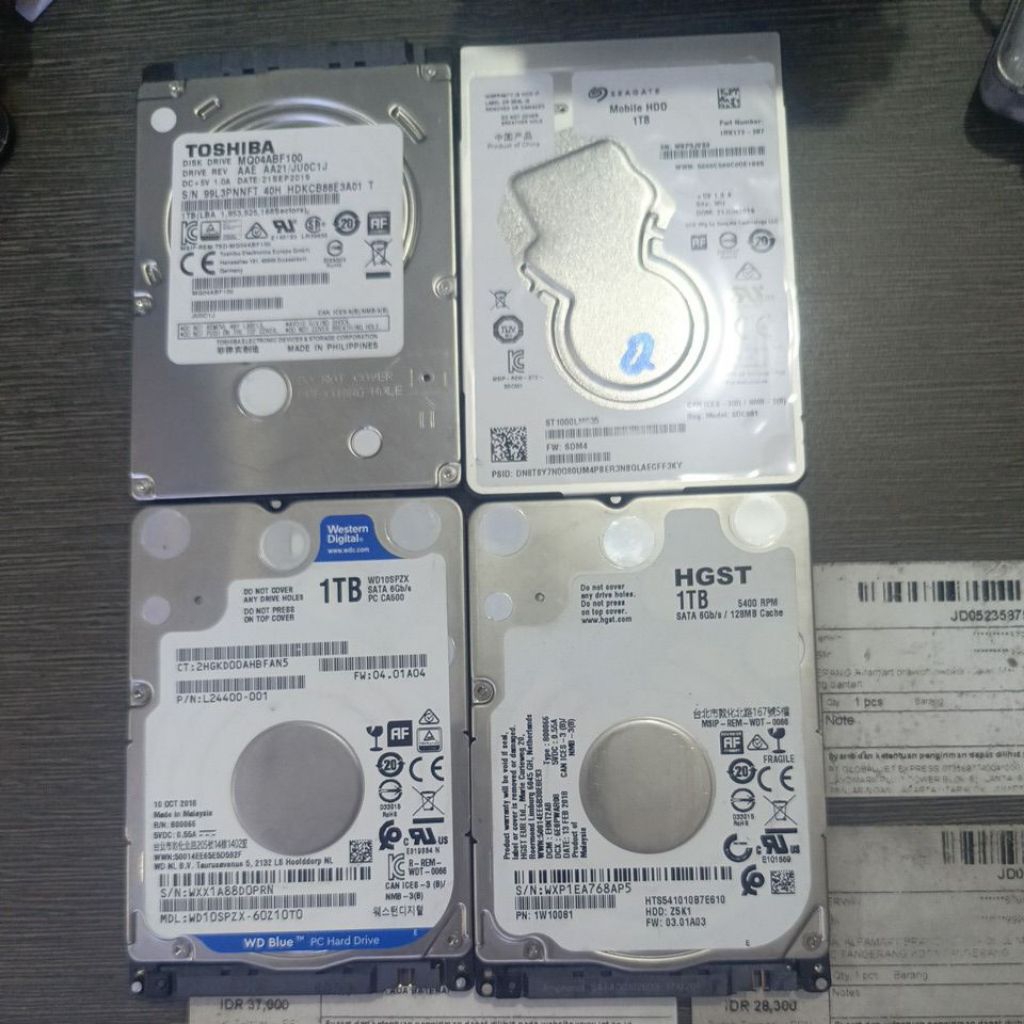 Hard disk Toshiba/Seagate/WD/HGST