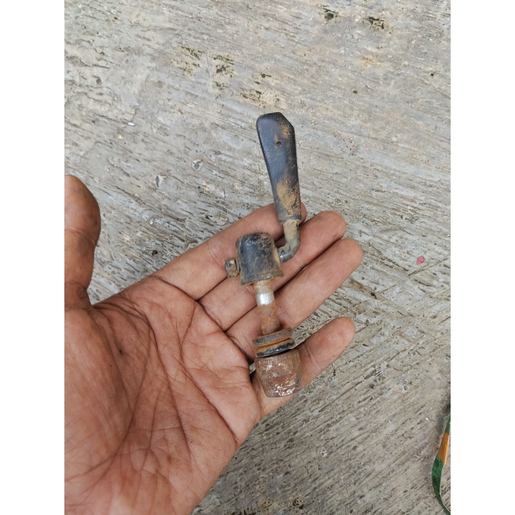 QR Seat clamp seatpost sepeda jadul as besar vintage