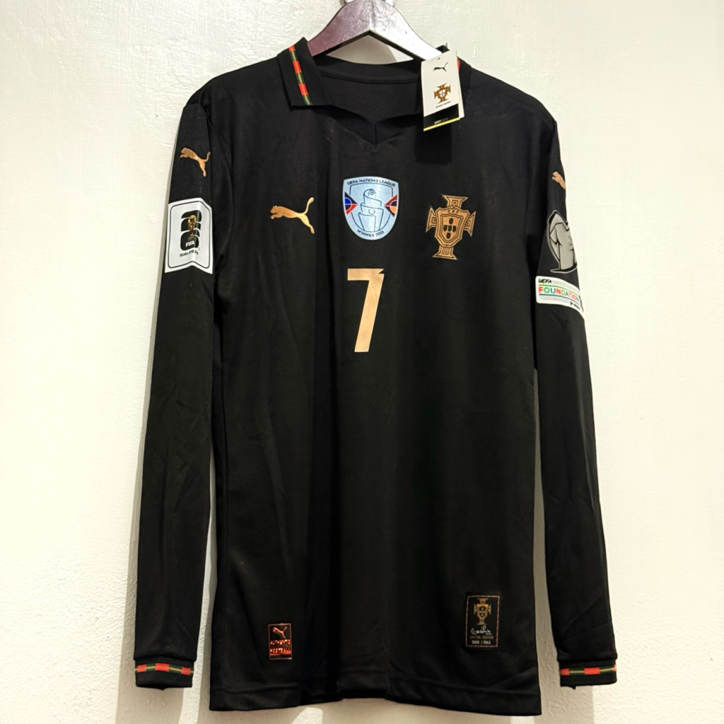 JERSEY PORTUGAL 2025 BLACK EDITION PLAYER ISSUE LONGSLEEVE