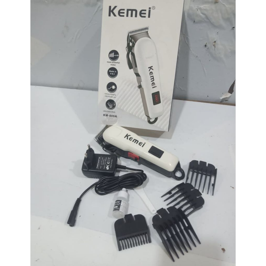 Pencukur rambut sistem cas