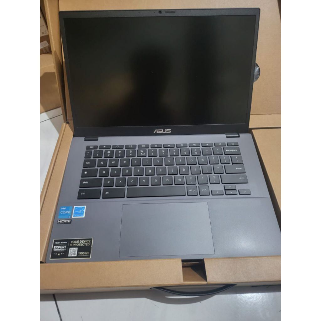 ASUS Chromebook Plus CX34 i3 Gen 12 8/128 LPDDR5 Garansi Resmi