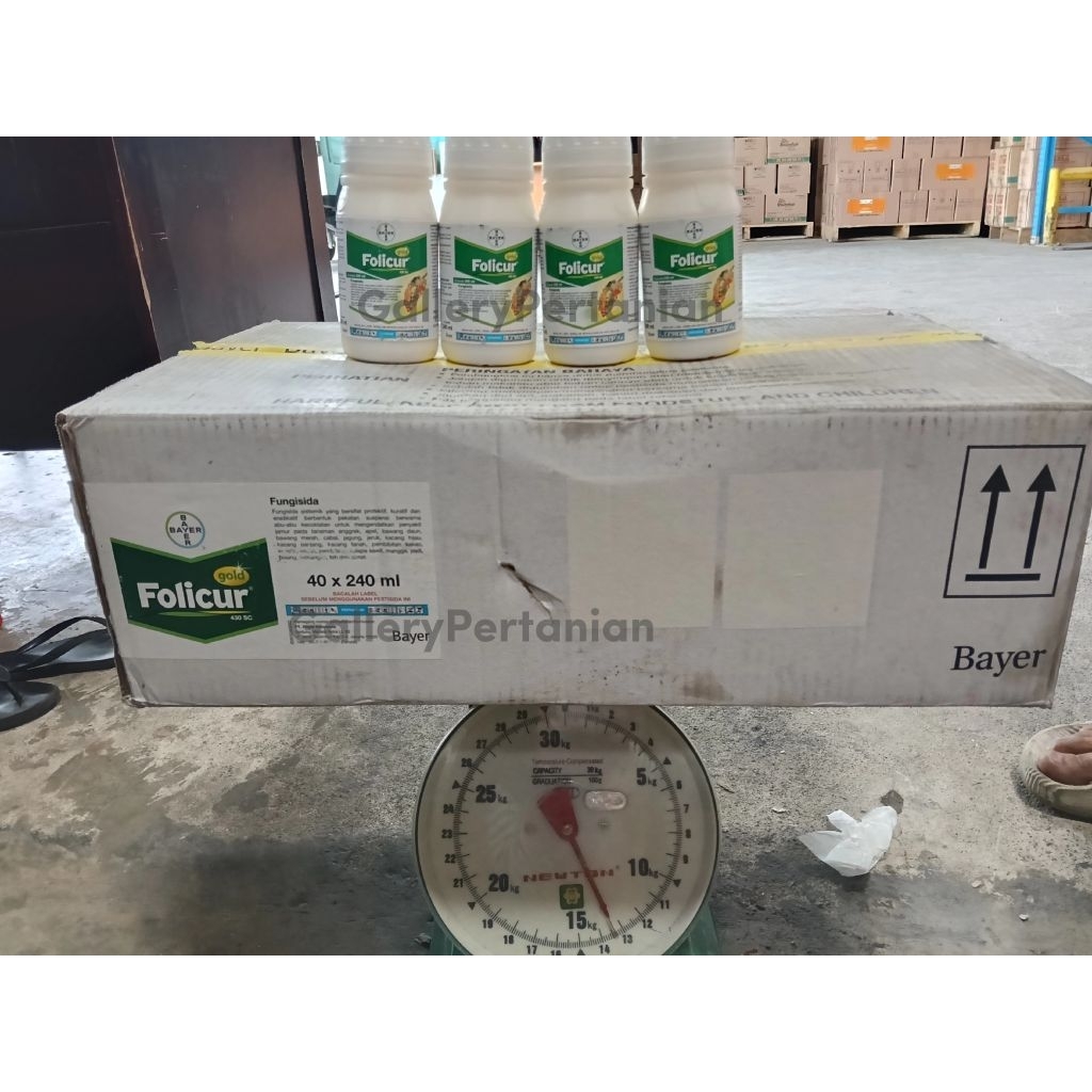 Fungisida FOLICUR GOLD 430 SC 240 ml 1Box Isi 40BTL - Obat Jamur Booster Pembening Gabah Padi