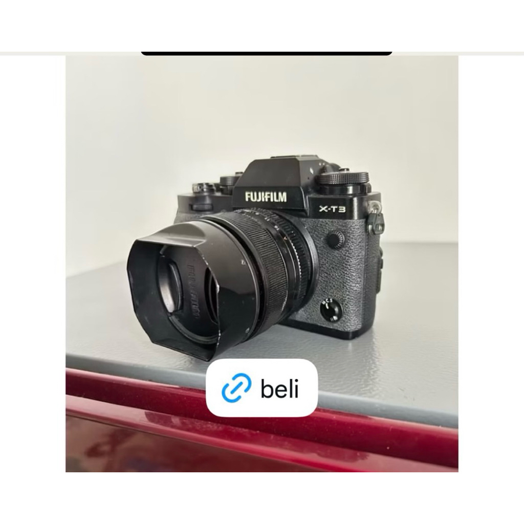 kamera fuji film xt3 + lensa