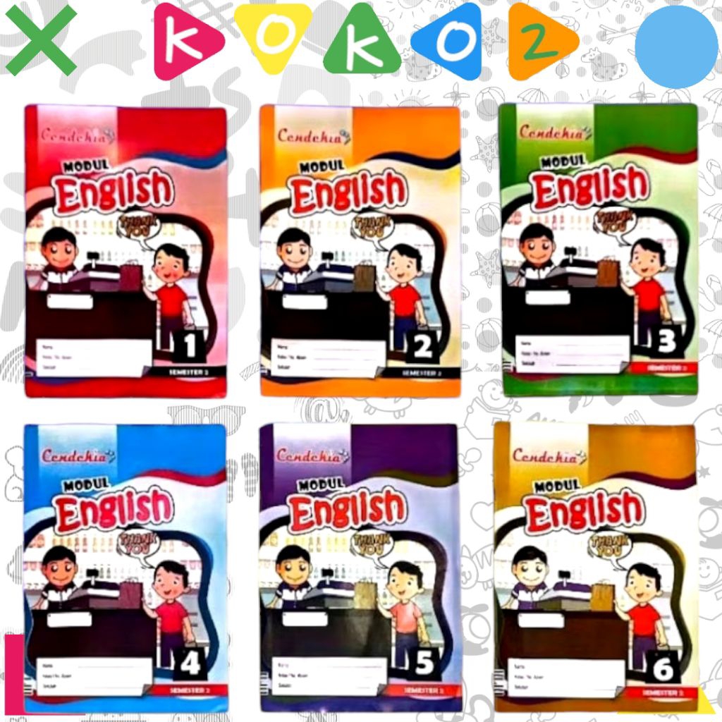 BUKU LKS CENDEKIA BAHASA INGGRIS SEMESTER 2 KELAS 1 2 3 4 5 6 KUMER TERBARU 2026