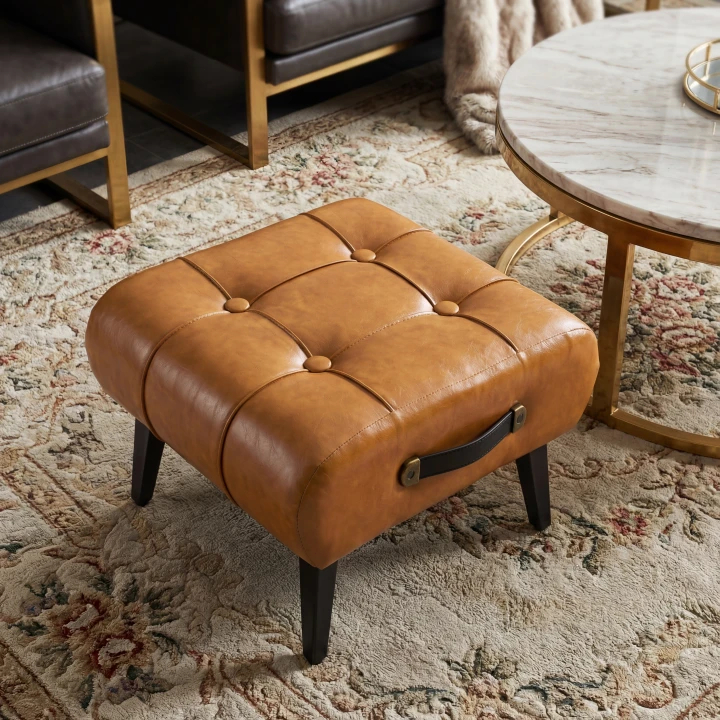 Minimalis Kursi Stool Sofa / Bangku Ganti Sepatu Bangku Mudah / Bangku Kulit Ganti Sepatu / Pedal