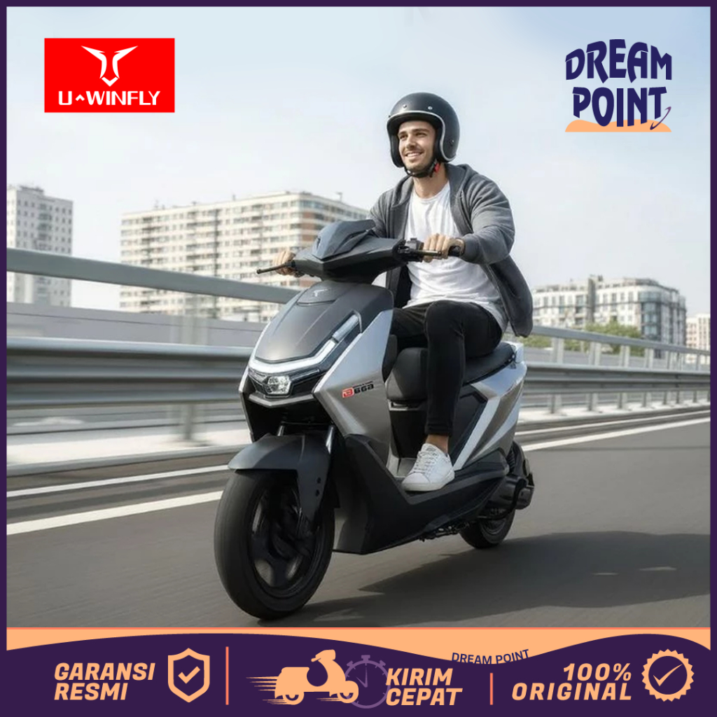 Sepeda Listrik Uwinfly D66B Speda Untuk Dewasa Dan Anak Anti Air Sepedah Listrik Murah Garansi Resmi