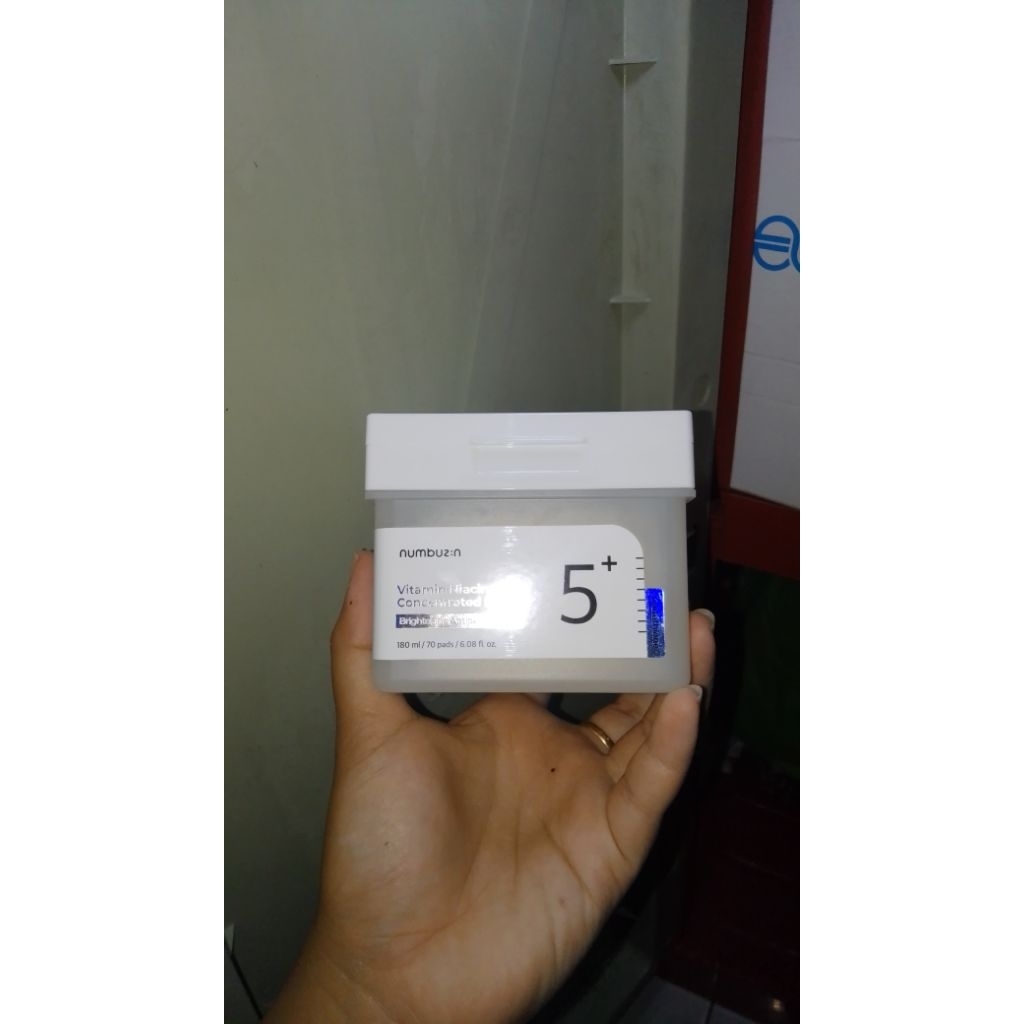 preloved numbuzin concentrated pad vitamin niacinamide