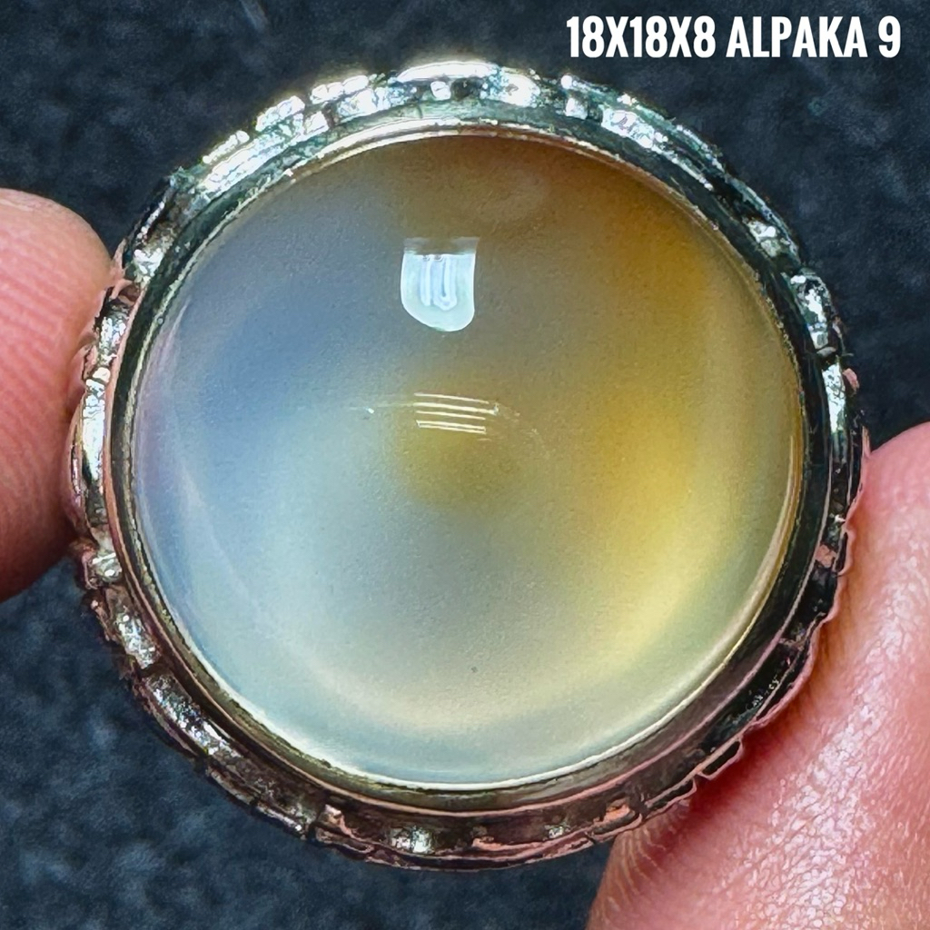 Cincin Batu Akik Natural Raflesia