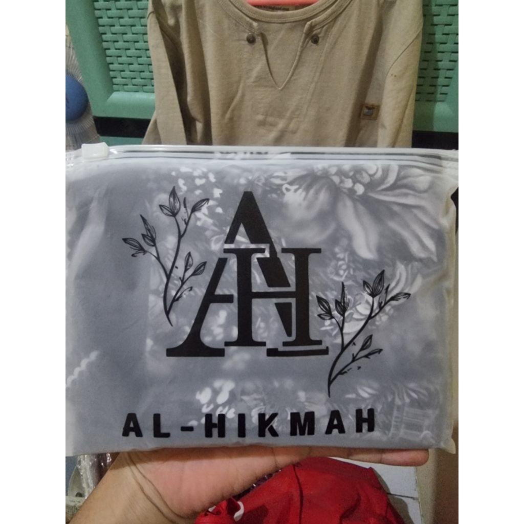 Jilbab segiempat motif umama scraf