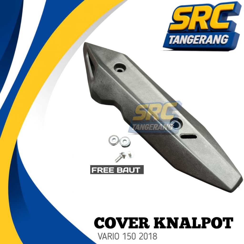 COVER KNALPOT VARIO 150 2018 TUTUP KNALPOT VARIO 150 2018
