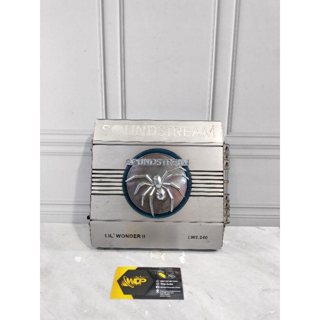 power soundstream lil wonder 2.240 2chanel orginal