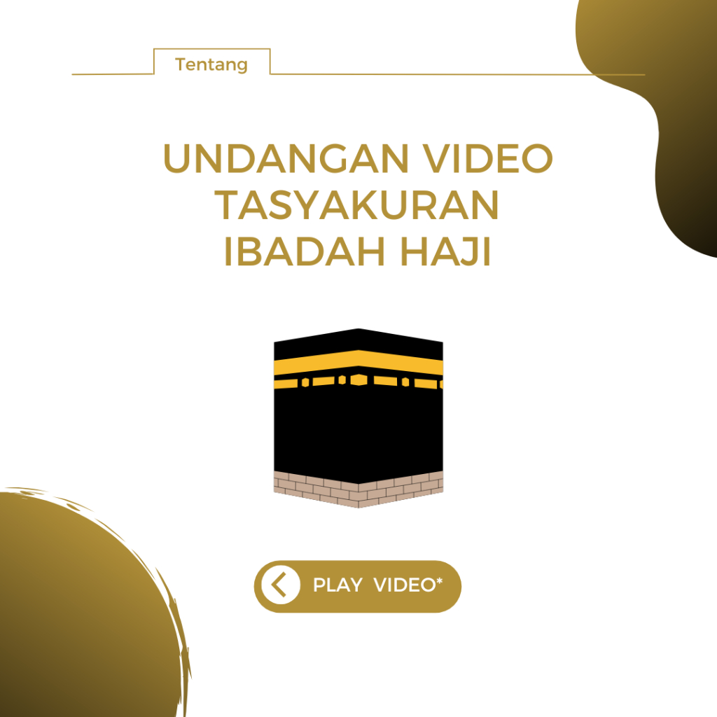 Undangan Walimatus Safar Haji