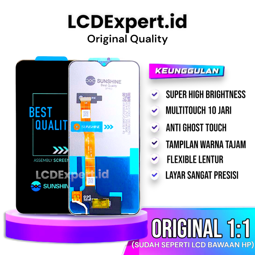 LCD REALME 3 PRO / REALME X LITE ORIGINAL FULLSET