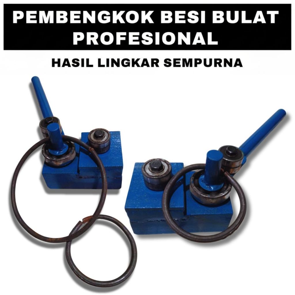 Pembengkok Besi Bulat profesional Hasil Bulat Sempurna alat pembengkok besi buat cincin lingkaran be