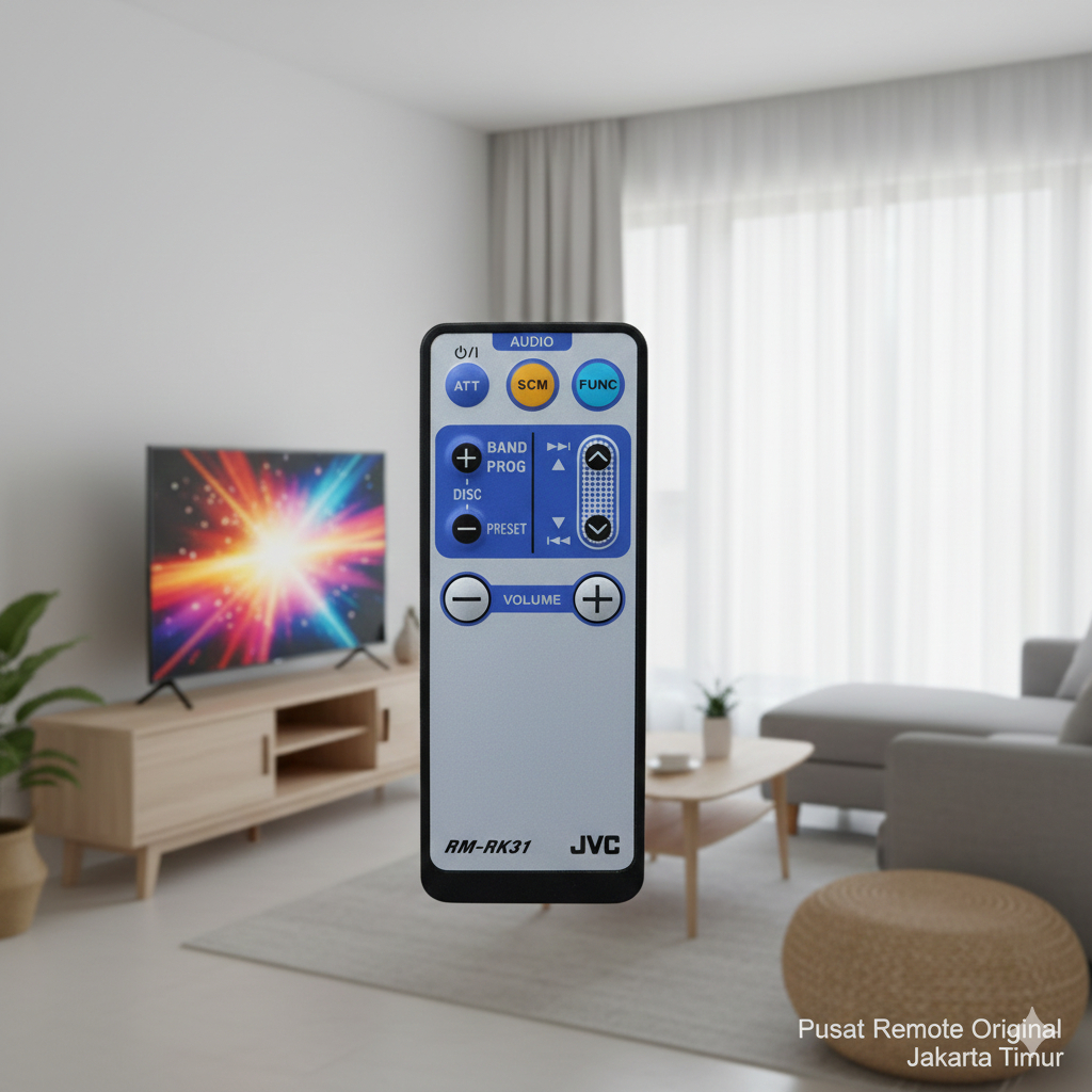 REMOTE REMOT DVD TAPE MOBIL JVC RM-RK31 ORIGINAL ASLI