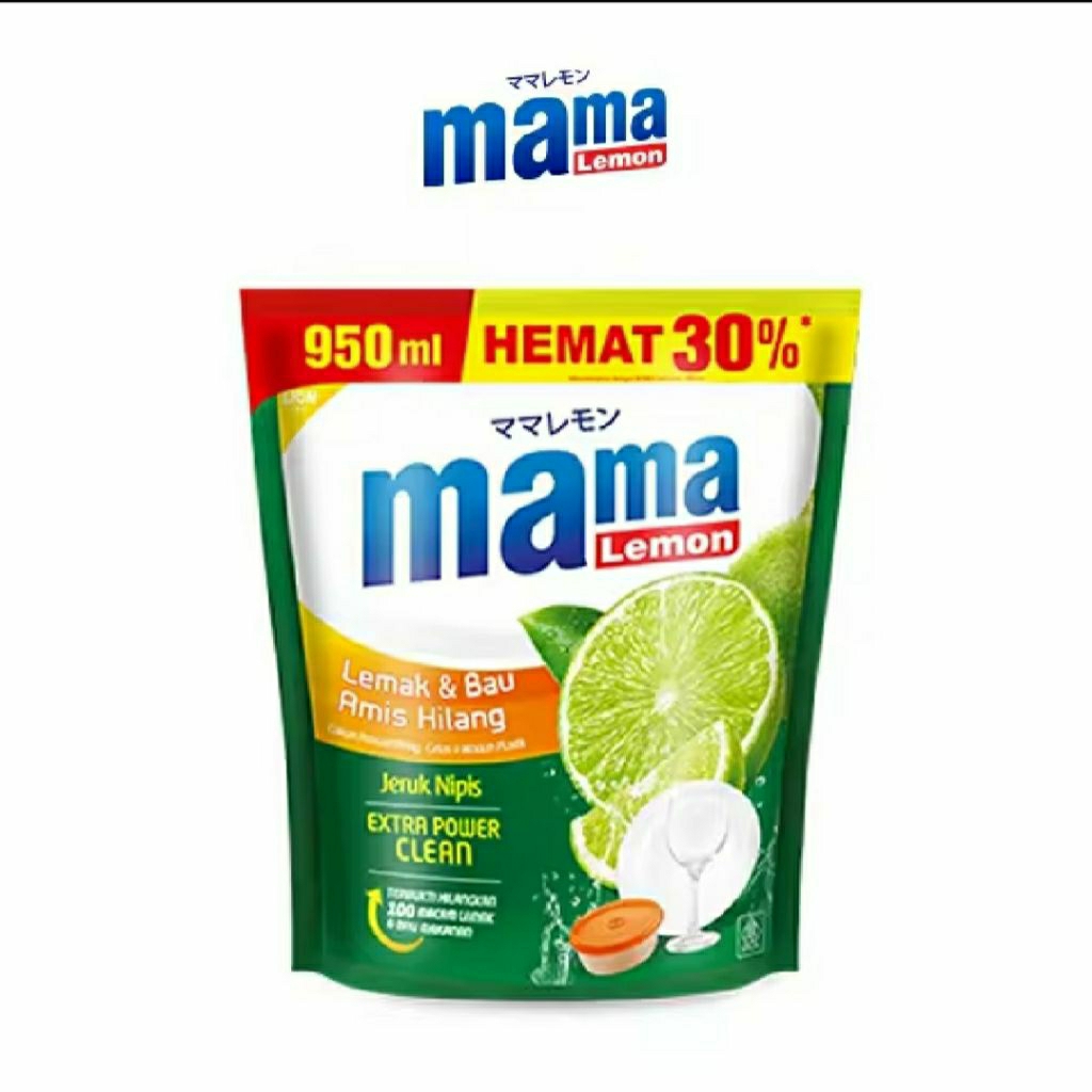 Mama lemon kemasan jumbo 950ml Mama lemon sabun cuci piring