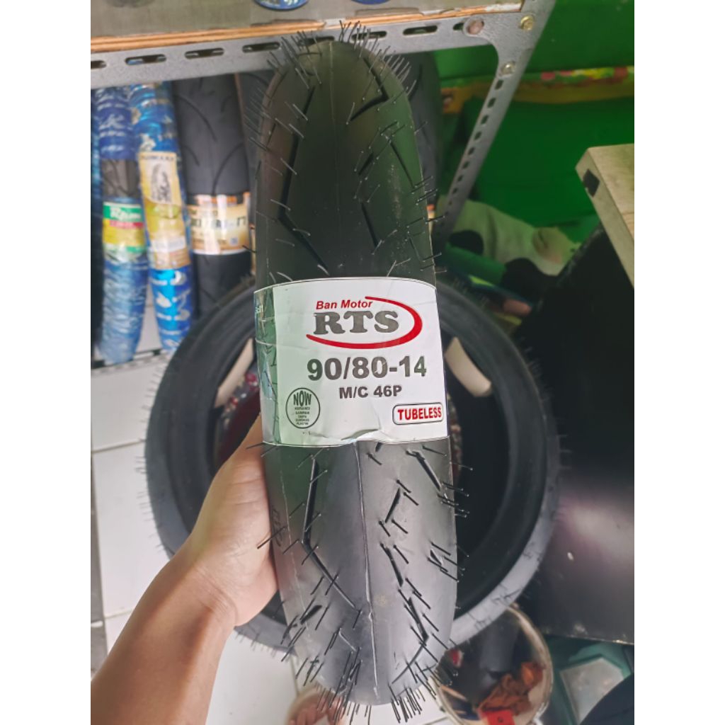 Ban donat merk RTs 90/80,100/80 - R14 tubles