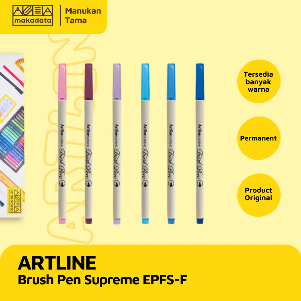 SPIDOL / ARTLINE BRUSH PEN SUPREME EPFS-F
