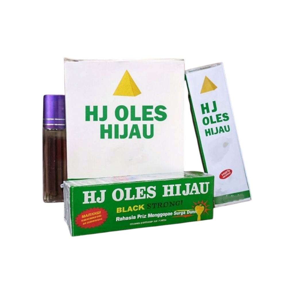 HJ OLES HIJAU-HAJAR JAHANNAM OIL HIJAU-MINYAK HAJAR