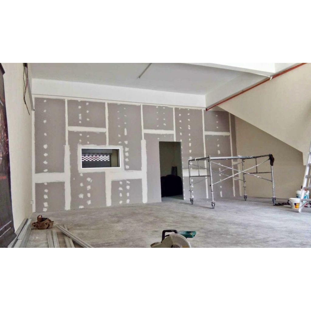 Sekat ruangan partisi gypsum 2sisi rangka baja ringan