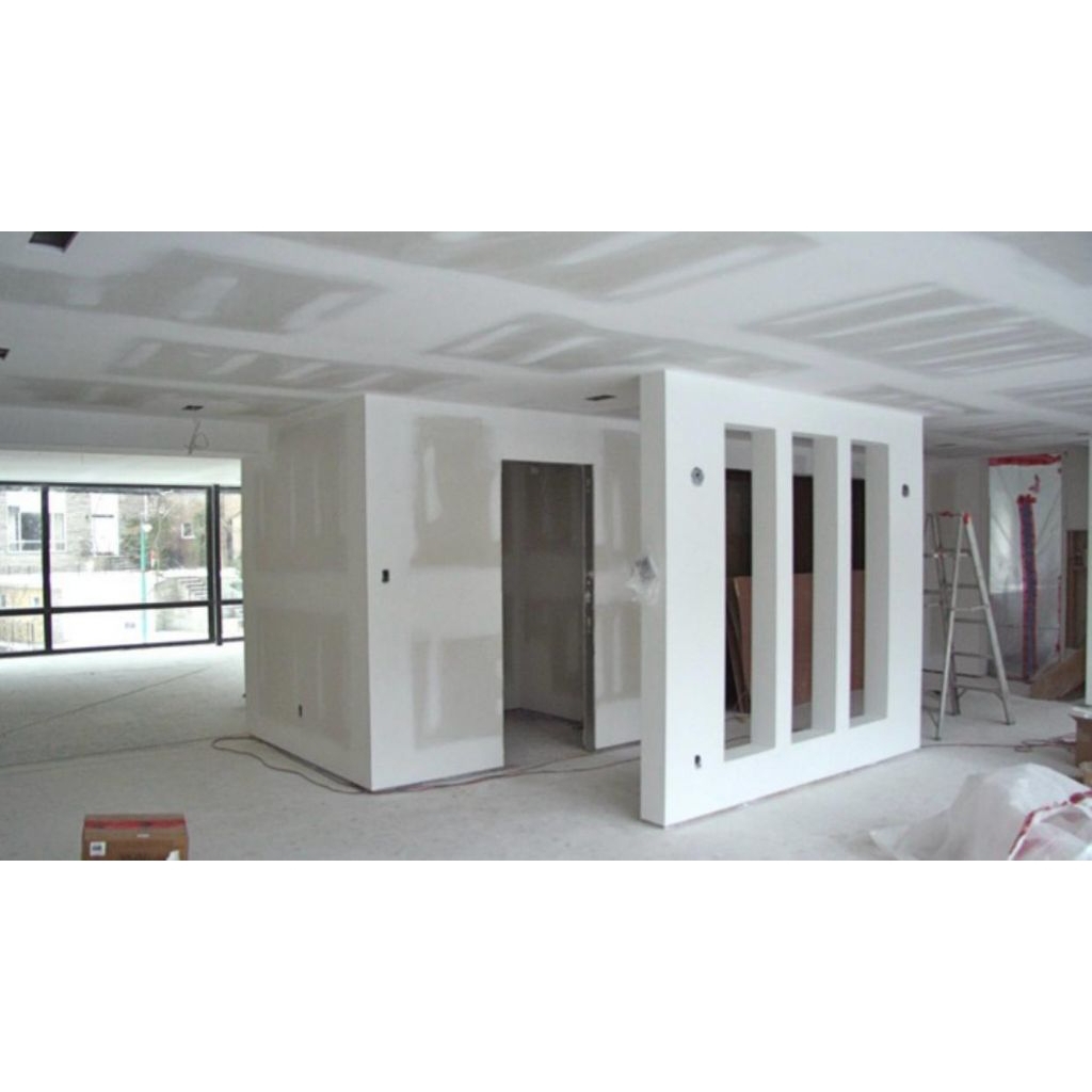 Partisi sekat ruangan partisi gypsum 2sisi rangka baja ringan allin