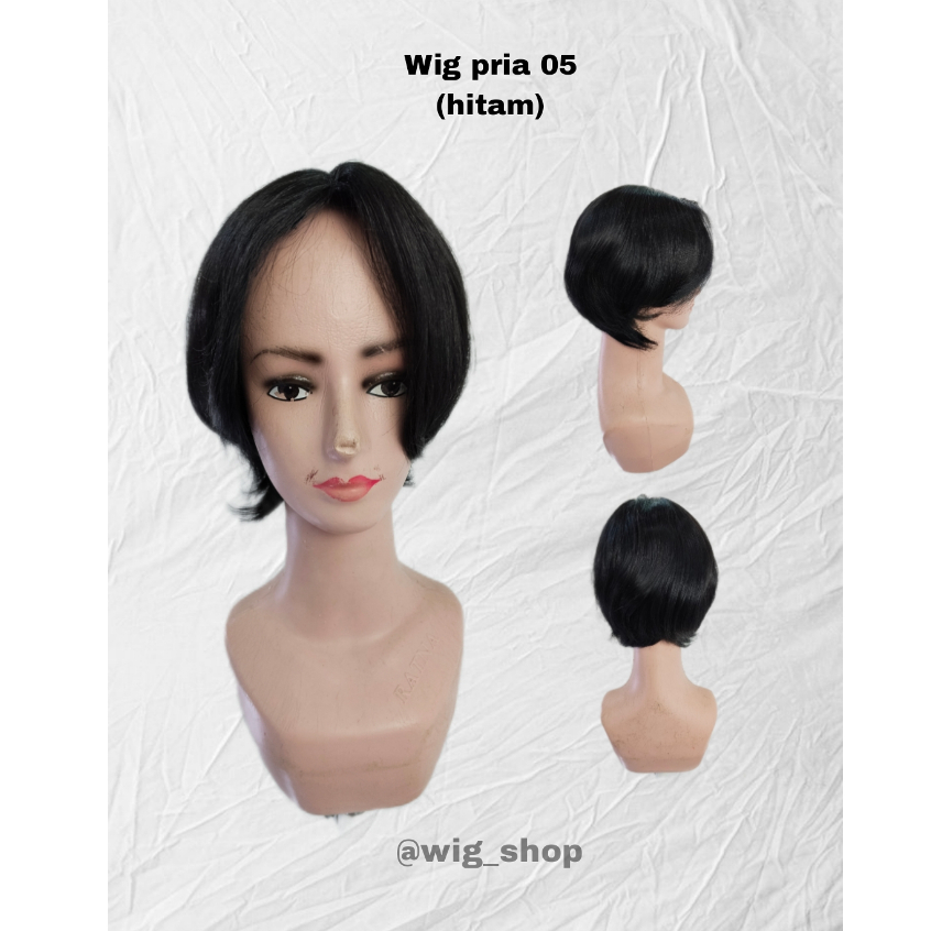 Wig Pria / Wig 05 / Wig Cowo / Wig Korea