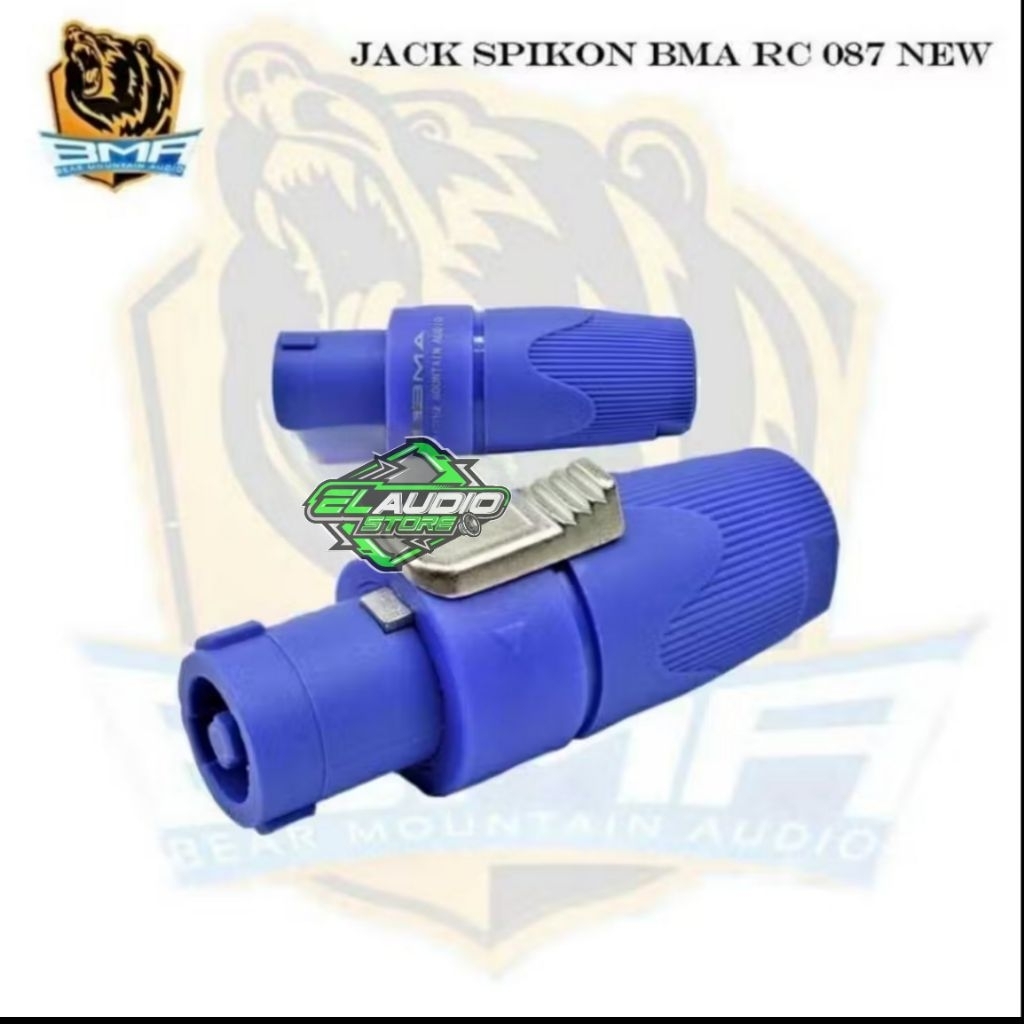 Jek Speakon BMA / Jack Spikon BMA Original RC087 RC 087 Kualitas Terbaik